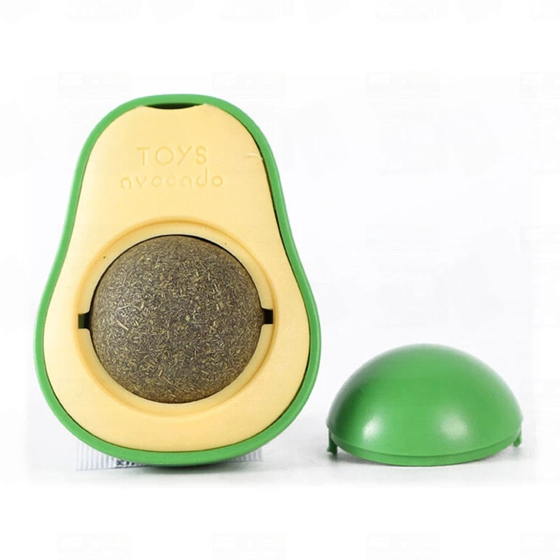 Avocado Style Catnip Ball